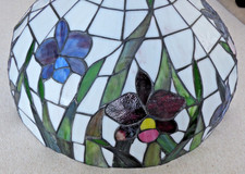 TIFFANY STIL Glas Lampe Iris