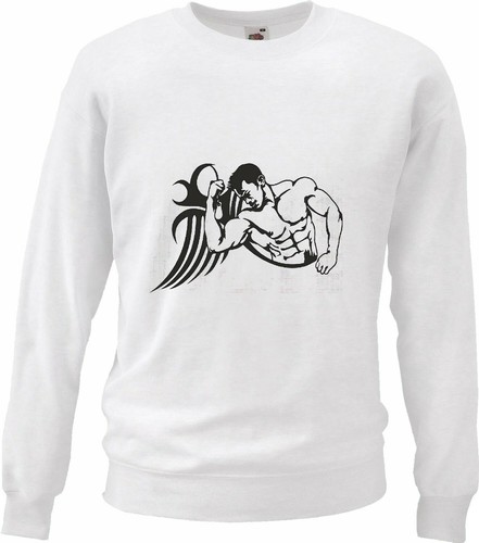 Sweatshirt bodybuilder mit - sweatshirt,