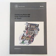 Mercedes W168 A-Klasse 170CDI Motor 668.940 Einführungsschrift Werkstatthandbuch