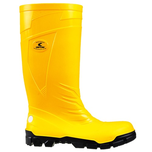 Gummistiefel safe gelb - s5,