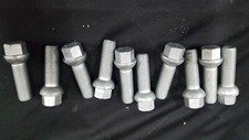 Mercedes original 10 Radschrauben Radbolzen W124 W201 W126/ 60mm - NEU