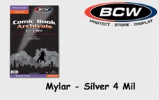 BCW - 25 Silver - Mylar -