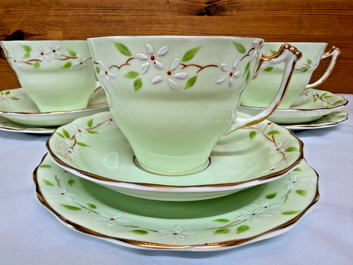Altes royal bone china grün - bone,