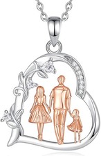 Mutter Tochter Kette 925