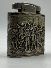 800 Silber Tischfeuerzeug