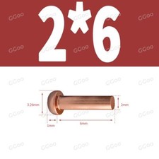 Kupfer Nieten Ø 1 2 3 4 5 6 8