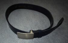 JOOP! Logo Damen Leder Jeans Gürtel Ledergürtel, schwarz, 80cm Neuwertig