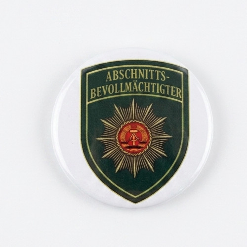 Abv ddr button anstecker - abv,