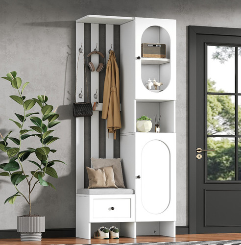 Holz flurgarderobe - holz,