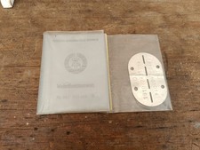 DDR NVA Wehrdienstausweis mit