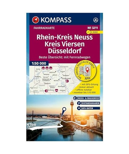 Kompass fahrradkarte 3211 - kompass,