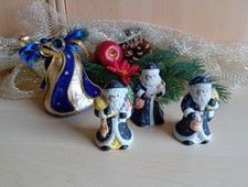 9cm Weihnachtsmann Keramik