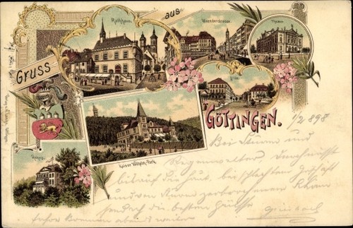 Wappen litho göttingen - wappen,