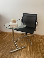 Design-Beistelltisch mit Glasplatte & Chromgestell – Modern & Elegant