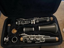 Steinbach SCB100 Klarinette Bb Ebonit, Böhm Sys, gebraucht, 17 Klappen, 6 Ringe