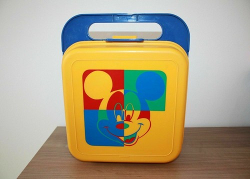 Tupperware mickey mouse - mickey, koffer