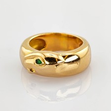 CARTIER Panthere Gold Ring mit
