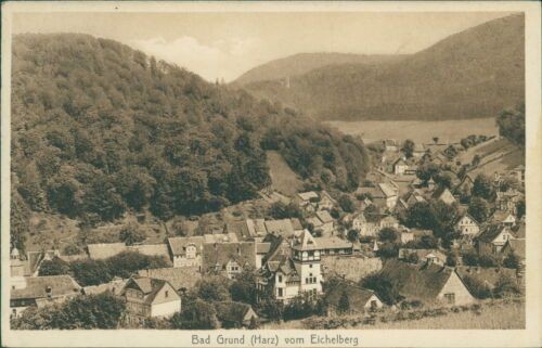Ansichtskarte bad grund harz - bad,