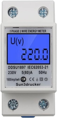 Lcd digitale stromzähler - lcd,
