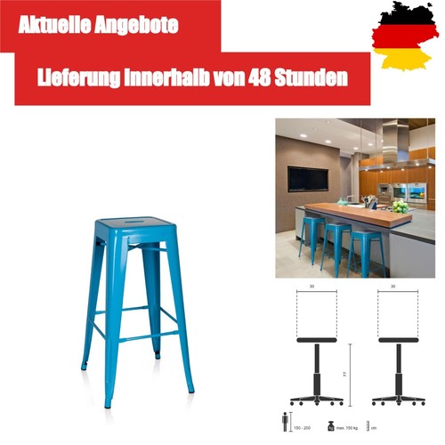 Hjh office barhocker - office, metall