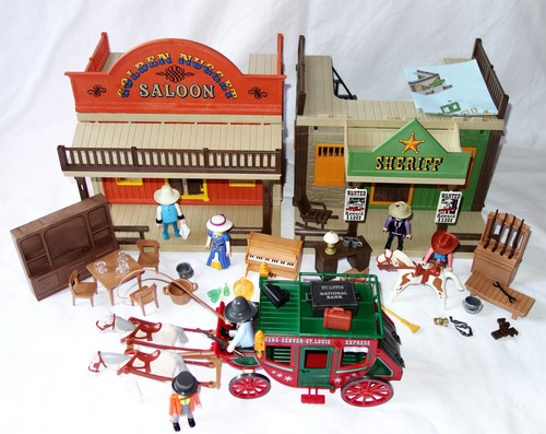 Playmobil western stadt saloon - western,