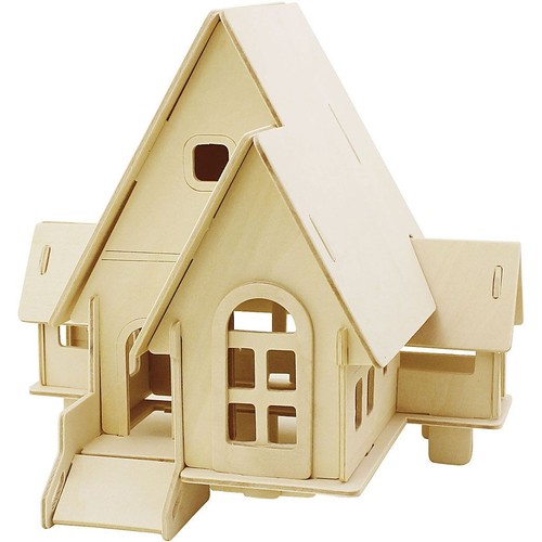 Steckpuzzle bausatz haus - steckpuzzle,