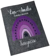 Zeugnismappe mit Namen aus