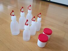 Labor Tropfflaschen 100 ml 50 ml und Salbendosen 60 ml