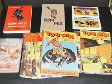 TOM MIX" der Westernheld 21+8 Hefte  ND + 15 Piccolos CCH Zust.1 sowie 3 Bücher