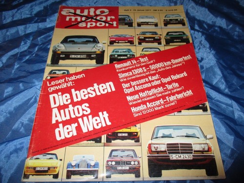 Auto motor sport zeitschrift - motor, ,