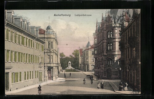 Aschaffenburg ansichtskarte - aschaffenburg,,