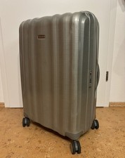 Samsonite Lite Cube Spinner Reisekoffer 76 cm 96 Liter 4-Rollen Trolley silber