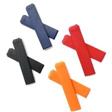 Uhrenarmband 20 mm Orange Schwarz für Tissot T-Touch Z353 Z352 Z253 Z252 strap