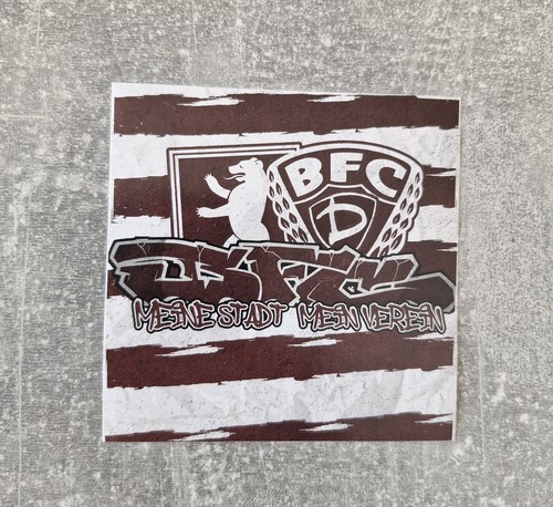 Bfc dynamo aufkleber sticker - aufkleber,