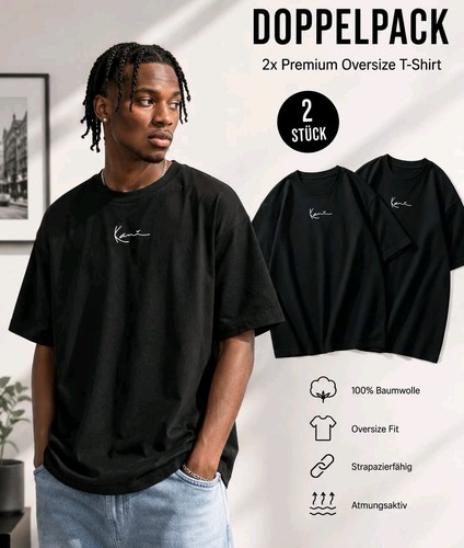Karl kani shirt doppelpack - kani, t-shirt