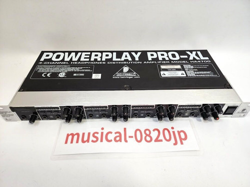 Behringer powerplay pro - powerplay, pro-xl