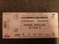 Ticket luxemburg bulgarien - luxemburg,