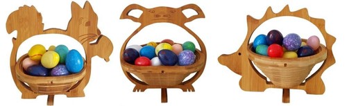 3er set eierkorb - eierkorb, osterkörbe