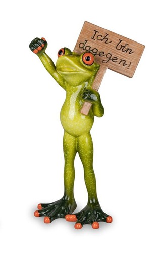 Formano dekofigur frosch mann - formano,