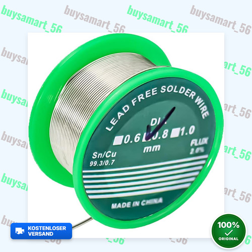 Lötzinn bleifrei 8mm - lötzinn,