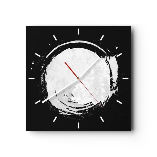 Modern wanduhr 40x40cm - wanduhr,