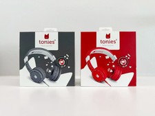 Tonie-Lauscher / Kopfhörer / rot + grau / Lautstärkebegrenzung / Toniebox / OVP