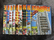9 Ausgaben Kirmes & Park Revue Ausgaben aus 2000 (GUTER ZUSTAND) 