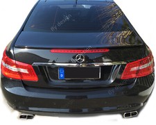 Heckspoiler für Mercedes e w207 c207 a207, spoiler lippe Schwarz Glanz