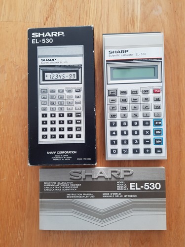 Taschenrechner sharp 530 - sharp, el-530