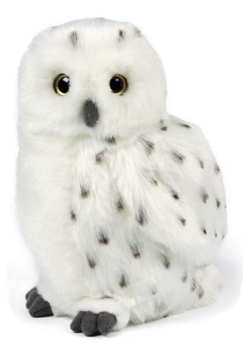 Schneeeule 18cm plüschtier - 18cm,