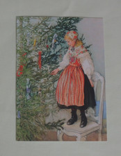 1x Postkarten Carl Larsson Das
