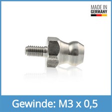 DIN 71412 A (H1) M3 x 0,5