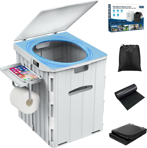 Wadeo tragbare campingtoilette - tragbare,