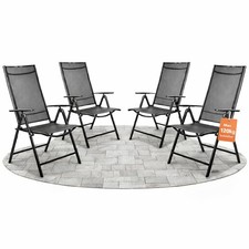 4er Set Gartenstuhl Hochlehner
